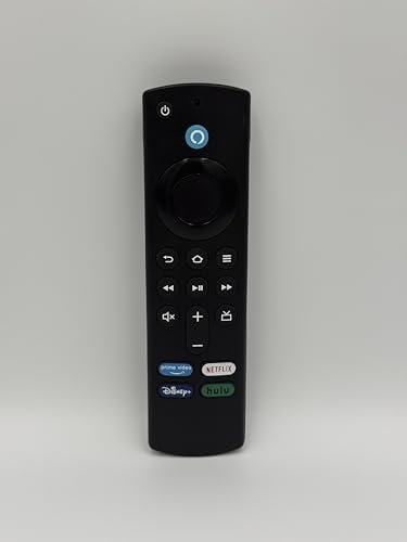 Voice Remote Control Compatible with Fire TV Stick – with Shortcut Buttons for Prime Video, Netflix, Disney+, Hulu