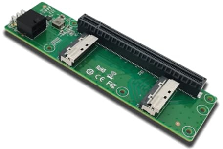 Cenei 2x MCIO X8 to PCIe5.0 X16 Slot Riser XIC 0516PE