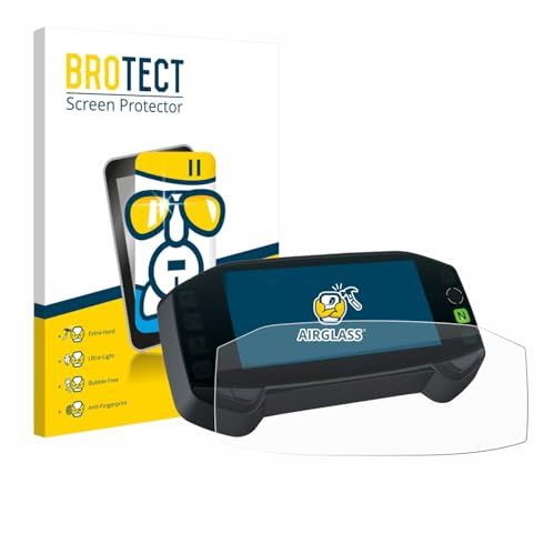 BROTECT Schutzglas für Suzuki DR-Z4S 2025 | Transparenter Displayschutz Made in Germany Schutzfolie Panzer Folie Glas 9H Anti-Fingerprint Einfache Montage Clear