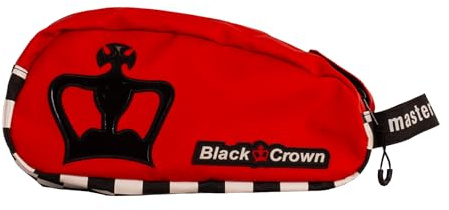 Black Crown Chiron Kulturbeutel, wasserdicht, PVC-Material außen und Polyester, kompakt und robust, Maße 26 x 13,5 x 12 cm, Reise- oder Paddel-Organizer, rot, Sportlich