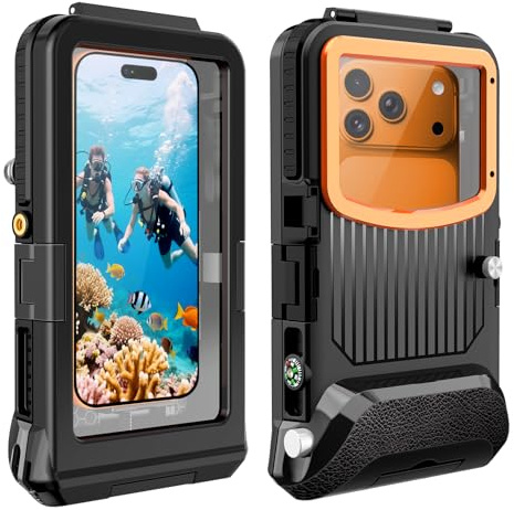 Custodia Impermeabile Smartphone IPX8 Porta Custodia Cellulare Impermeabile Universale Custodia Subacquea Sacchetto per iPhone 18 Pro Max 17 Air 16e 15 16 17 Pro 14 15 16 Plus 13 14 15 16 17 Pro Max