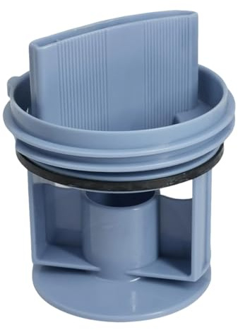 Rejilla/filtro de pelusas de repuesto para lavadora Bosch y Siemens: Flusensieb Ø 64 mm, compatible con Serie 8, IQ300/IQ500/IQ700. Incluye junta POM, filtro lavadora