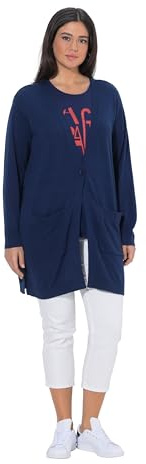 Ulla Popken Damen Strickjacke