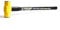 ABC Hammers StrykerPro PRO1430S 14 Pound Steel Sledge Hammer with 30 inch Steel Reinforced Rubber Handle