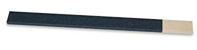 Schmirgelfeile Flach K80 | Grobschliff, Naturholz, Premiumqualität