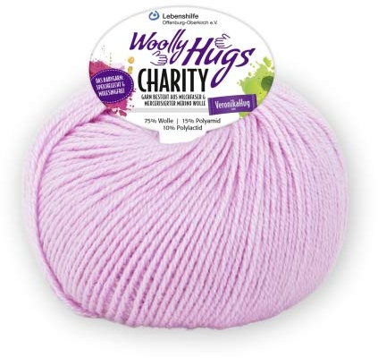 PRO LANA Charity Woolly Hug´S - Farbe: Azalee (43) - 50 g/ca. 100 m Wolle