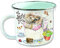 Peter Rabbit Mrs Tiggywinkle Enamel Mug,White,M (Pack of 1)