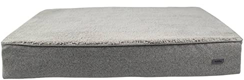 Nobby 61730 Orthopädische Komfortmatte eckig CALBU grau; L x B x H: 100 x 65 x 16 cm