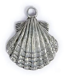 Pendentif Coquille de Compostelle Fabrication Française