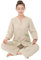 Tenue de Tai Chi Uniforme d'arts Martiaux Kung Fu Doux printemps automne été chine Tai Chi uniforme for femmes Kung Fu Qigong tenues vêtements hauts + pantalons femme lin méditation vêtements ( Color