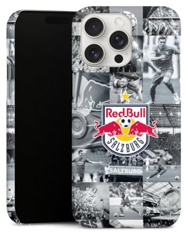 Premium Case kompatibel mit Apple iPhone 15 Pro Max Smartphone Handyhülle Schutzhülle glänzend FC Red Bull Salzburg Red Bull Salzburg