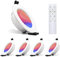 Großcat Einbaustrahler RGBW Smart LED Spots 230V Dimmbar APP Bluetooth Einbauspots warm und kaltweiss farbwechsel, 2700K-6000K, 4er Set 5W, Alu, LED Downlight für Badezimmer Wohnzimmer IP44