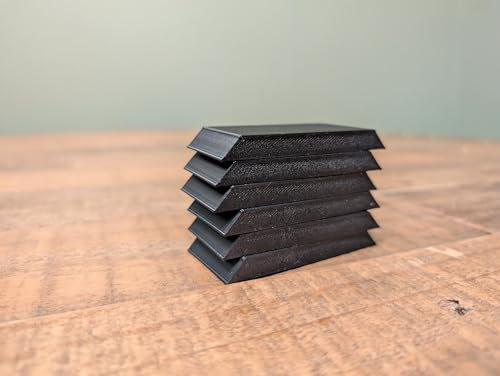 6 x schwarze Dachfenster-Füllungen – Montage-Kit für Fiat Ducato, Peugeot Boxer, Citroen Relais Vans, 400 mm x 400 mm, hitze/chemische/wasserdichtes Material