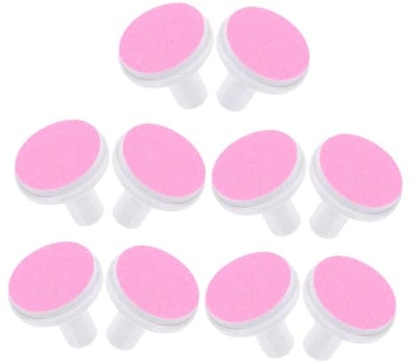 Healeved Nail Grinder Bit Electric 10pcs Replacement Heads for Electric Nail Trimmer