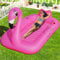 DeeprBling Materassino Piscina Gonfiabile Fenicottero, Gonfiabile Piscina Adulti con Maniglie, Portabicchieri e Portacellulari, Fenicottero Gonfiabile Piscina Abbronzante, Gonfiabile Mare per Adulti