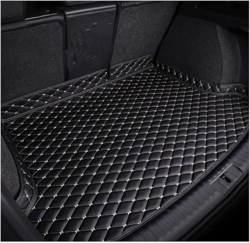 LZWLZW Auto Leder Kofferraummatten für BMW 3 Series G20 2019-2023, Langlebiges Wasserdicht Kratzfest Kofferraumwanne Schutzmatte, Innenraum ZubehöR,C