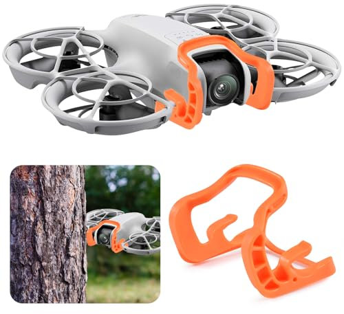 Gimbal Bumper Guard für DJI Neo Zubehör, Drone Gimbal Lens Anti-Collision Protection Guard Bar für DJI Neo Drohne Kamera Drohnen Zubehör (Orange)
