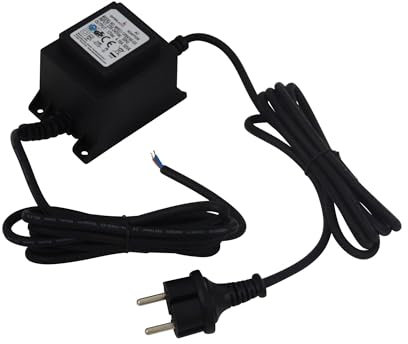 SPIRATO Sicherheitstrafo 12V 50W | Für Poolbeleuchtung und Unterwasserlicht