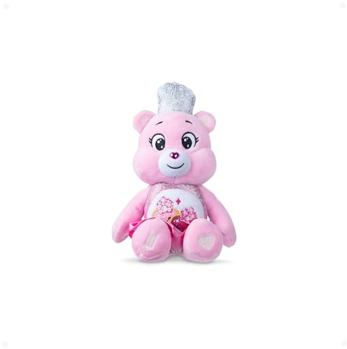 Basic Fun Care Bears Wicked 22cm Kuscheltier - Love-a-Lot Bear als Glinda – Limited Edition Sammlerspielzeug für Kinder & Fans