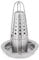 Sirxlevcy Chicken Roaster Stand Beer Can Vertical Chicken Holder with Drip Pan Upright Chicken Barbecue Rack for Grill