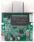 JNJOOD Commutateur Ethernet Mini à 3 ports 10/100 mbps Fast Switch Hub de réseau PCB Module Board pour l'intégration des systèmes Module