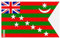 Drapeau du Home Rule Mouvement 1917 Plusieurs Tailles en Polyester 96x144cm 3. Bande blanche sans œillets