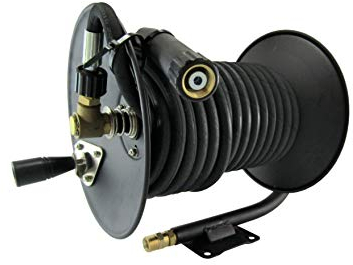 Pressurewasherpartsuk High Pressure Hose Reel C/W 20 M Hose Compatible with M22F HDS/HD