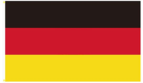 BGFint Deutschland Flagge Fahne 150x90cm Stoff 100g/qm