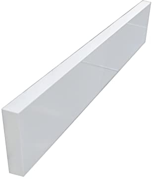 KLEMP Panneaux Plinthe - Façade Plinthe avant pour lave-vaisselle 19mm - 444x95mm - Blanc brillant HG-068 Panneau frontal du lave-vaisselle entièrement intégré