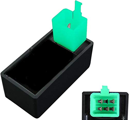 Area1 Tuning CDI Zündeinheit offen ungedrosselt für 50ccm GY6 China 4-TAKT mit 5 Pin Anschluss. Kompatibel mit BT50-QT BT49-QAGM, Flex, Tech,