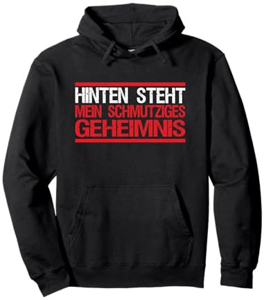 Lustiges Hinten steht auch was - Hinten steht auch wat Pullover Hoodie