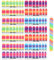 Agatige 14 Sheet Full Wraps Nail Polish Stickers, Nail Gel Polish Strips Self-Adhesive Gradient Color Full Nail 3D Gradient Color Sticker Sheets for Nail Wrap Stickers Decals