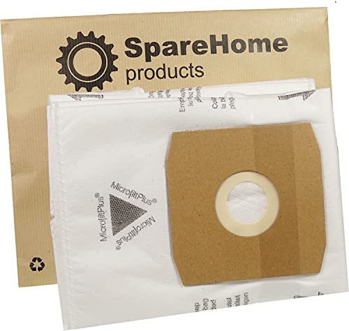 SpareHome® 8 Bolsas de alta filtración reemplazo para aspiradores Daewoo RC1650, RC300, RC300 S/YL, RC3006B, 970070