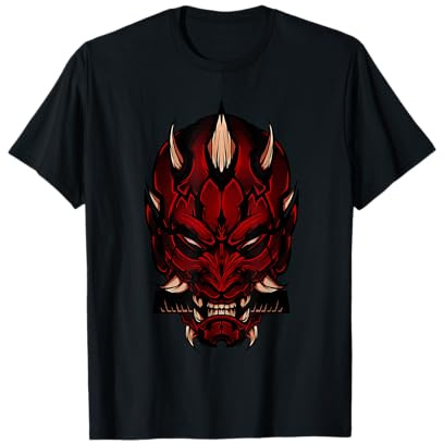 Oni Yokai Dämonen Teufel Geschenk Bekleidung DMTRY