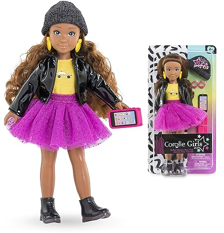 Corolle Girls - Coffret Melody Fashion Week New-York, poupée Mannequin, 4 Accessoires, 28cm, dès 4 Ans, 9000600160