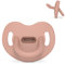 Suavinex, Ciuccio tutto silicone per neonati 0/6 mesi ciuccio con tettarella anatomica Sx Pro, super morbido e flessibile, ideale per dormire, Colour Essence, nude