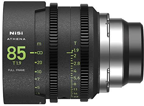 NiSi Athena 85mm T1,9 Prime Cine Objektiv Vollformatobjektiv für PL-Mount