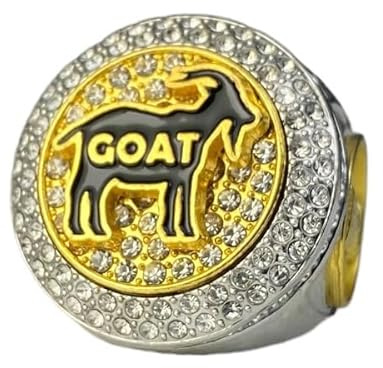 Trophée de championnat de chèvre, cadeau pour le gagnant du champion de tournoi ou de champion de ligue, Greatest of All Time G.O.A.T.