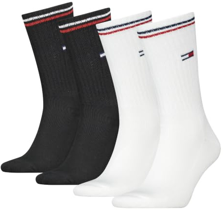 Tommy Hilfiger Unisex Crew Socken (2er Pack)