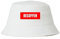 BESOFFEN Hut Saufen Mallorca Fischerhut Lustiger Bumsbar Hut Bucket Hat Alkohol Feiern Party Goldstrand Junggesellen-Abschied Anglerhut Sommerhut Bier (Rot)