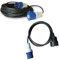 Sunroad Pack Adaptateur Mâle CEE 17 220V Femelle + ANTARION Rallonge Electrique 25m Prise P17 Borne Camping Car