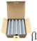 UPONOR Tackernadeln für Fußbodenheizung 250 Stück 14-20mm | Fußbodenheizungsrohr | für Fussbodenheizung Rohrhalter | Nadeln für Rohr | Clips