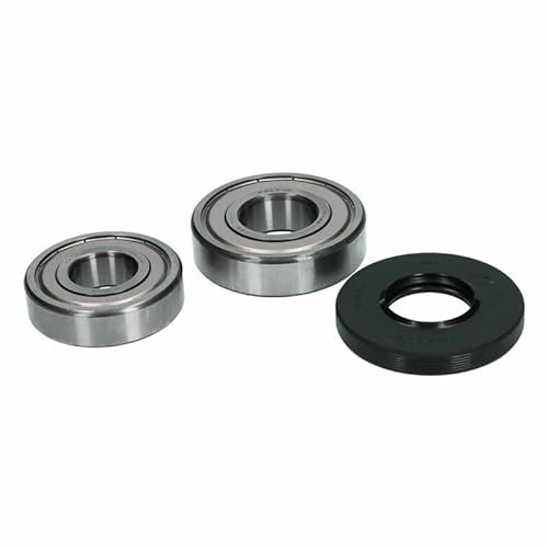 LUTH Premium Profi Parts Kit de roulements compatible avec Bosch 00181927 Joint d'arbre 35 x 72 x 10/12 avec roulements à billes 6305zz 6306zz pour machine à laver