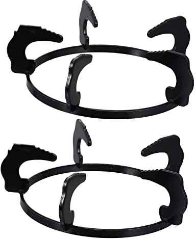 ABOOFAN 2stücke Gusseisen Herdrost Anti-rutsch Herdablage Stabile Gasherd Pfannenhalter Küchenzubehör Für Wok Pfanne Milchtopf Kochgeschirr