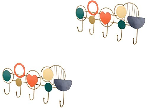 YHJZSM Gancio per porta Appendiabiti a parete Appendiabiti per vestiti Asciugamano Appendiabiti da parete per impieghi gravosi Sopra i ganci per porta Appendiabiti per porta Appendiabiti