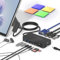 Microsoft Surface Dock, 12-in-1 Triple Displays VGA +Dual HDMI Surface Dock, Surface Docking Station for Surface Pro 11/10/9/8/X/7/6/5/4/3, Surface Book 3/2/1, Surface Laptop go/6/5/4/3/2/1
