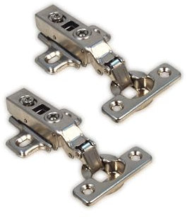 IHC 2 Stück 26mm Eckanschlag Topfband mit hydraulisch Dämpfer Scharnier Topfscharniere Topfbänder