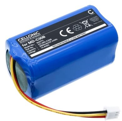 CELLONIC, Akku für Staubsauger kompatibel mit Blaupunkt XBOOST, D071-INR-CH-4S1P (14.4v, 2600mAh)