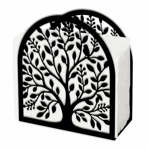 SUPERDANT Porta Tovaglioli Albero Della Vita per Tavoli Porta Tovaglioli In Metallo Albero Della Vita per Porta Fazzoletti Da Tavolo Vintage Portatovaglioli In Stoffa Rustici