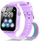 4G Smartwatch Bambini - Orologio Telefono per Ragazzi e Ragazze con GPS WiFi Videochiamata SOS Chat VocaleGiochi Contapassi Modo Classe, Kids Smart Watch Intelligente per Bimbi 4-12 Anni Regalo, Viola